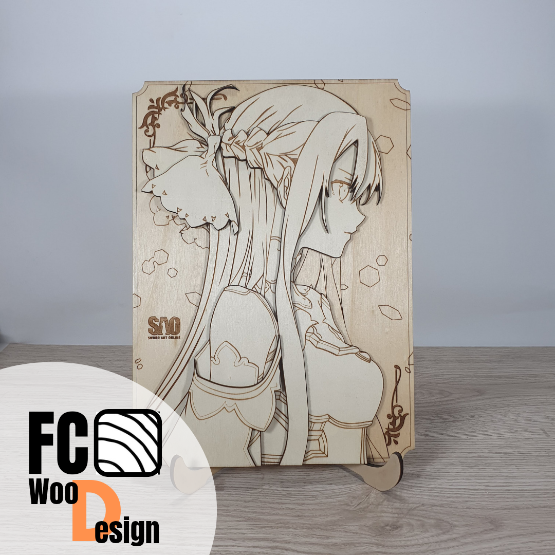 Asuna SAO 3D effect