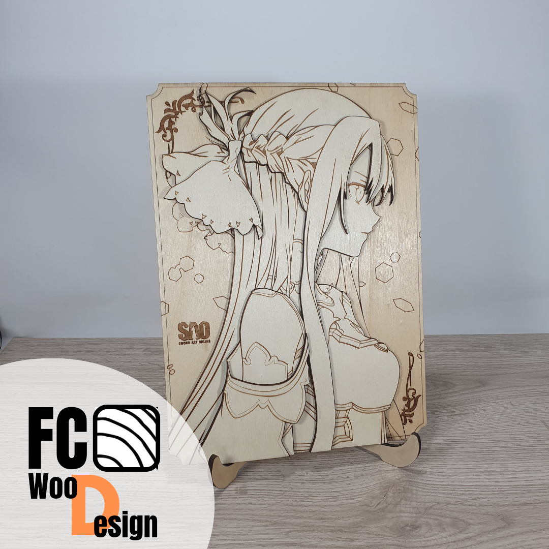 Asuna SAO 3D effect