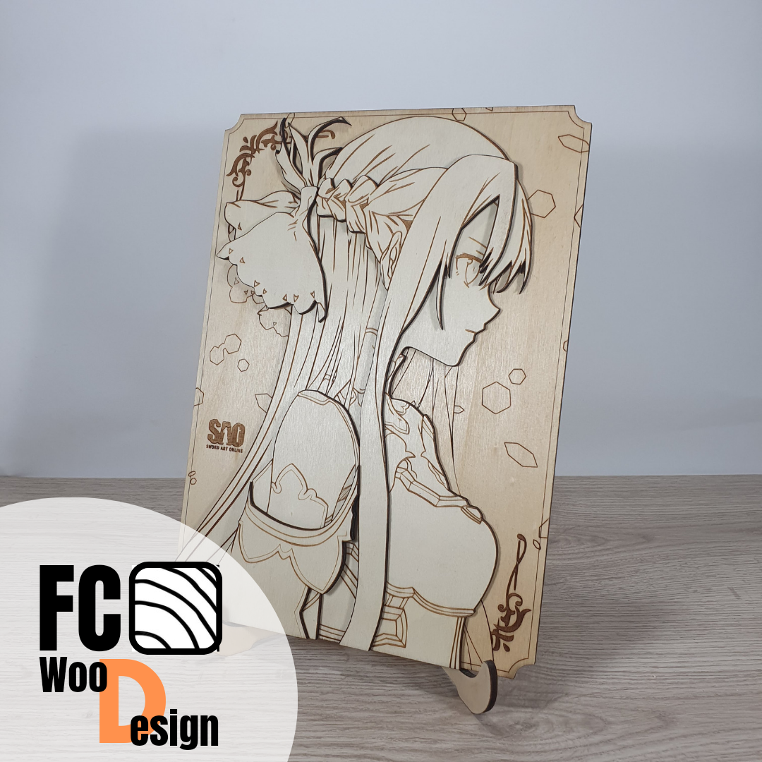 Asuna SAO 3D effect