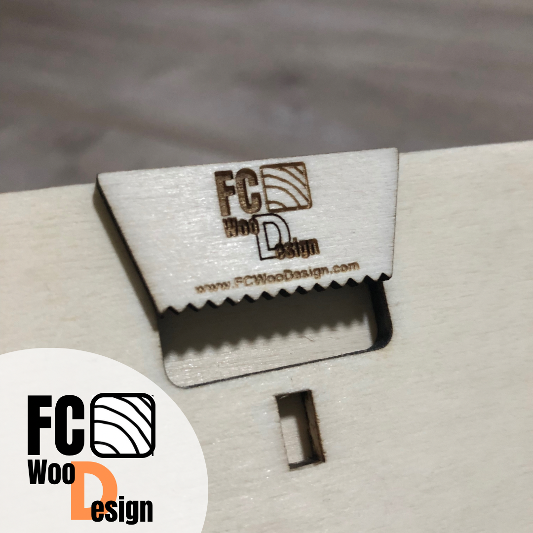 Custom relief text and engravings
