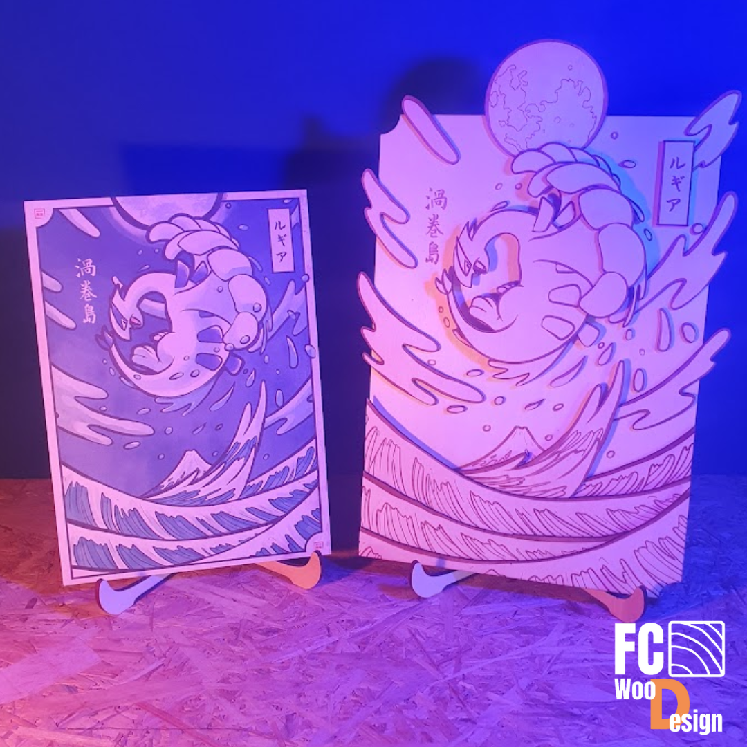Tableaux Lune Légendaire Série Limité collab: Akage Sensei
