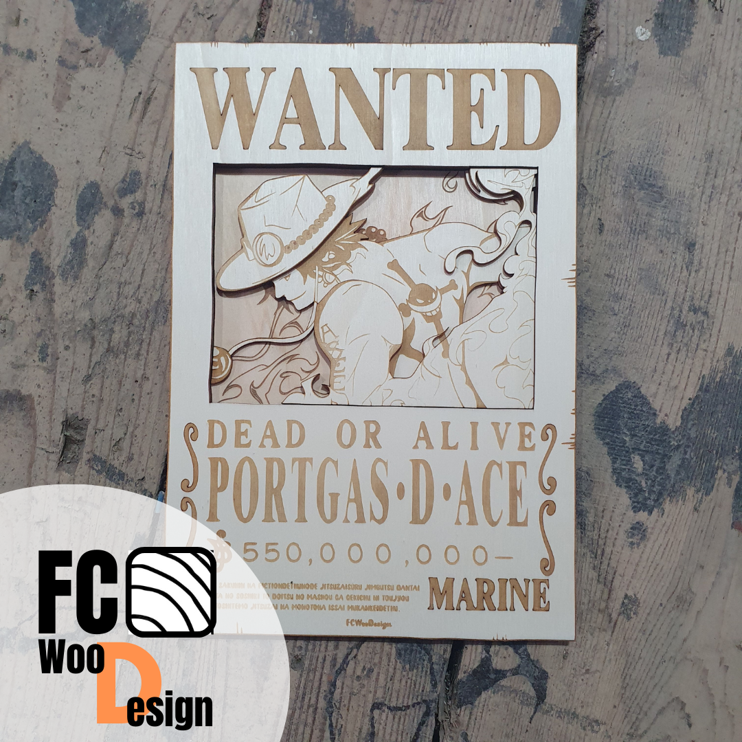 WANTED Portgas D. ACE