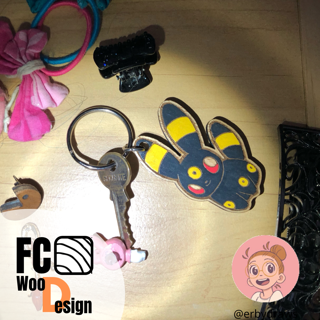 Eevee-tion keychain