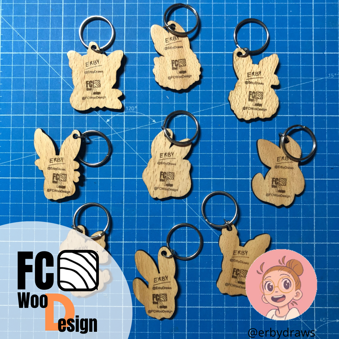 Eevee-tion keychain