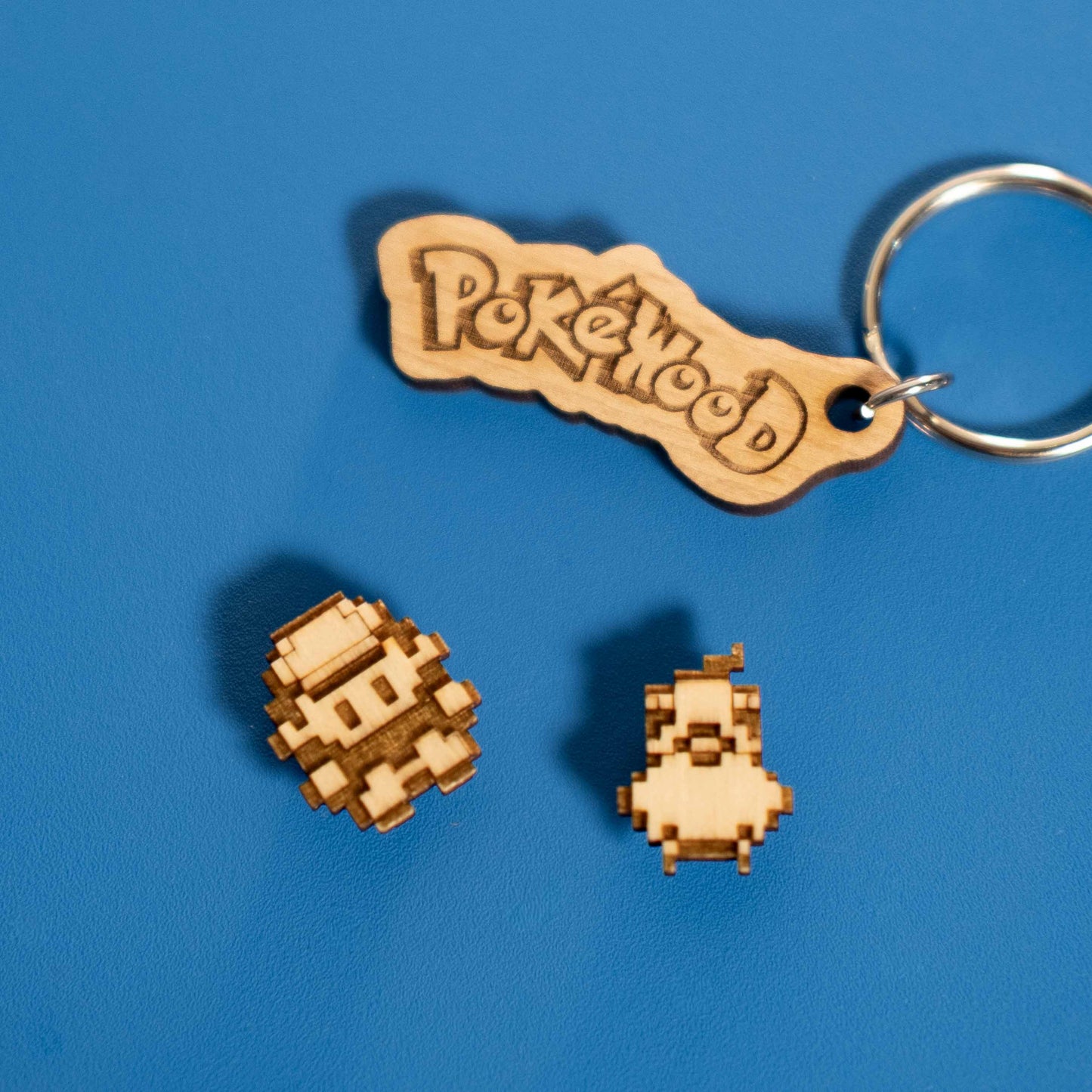 Tableau Ecran Game Wood - Map Kanto en bois magnétique ⚡🧲⚡