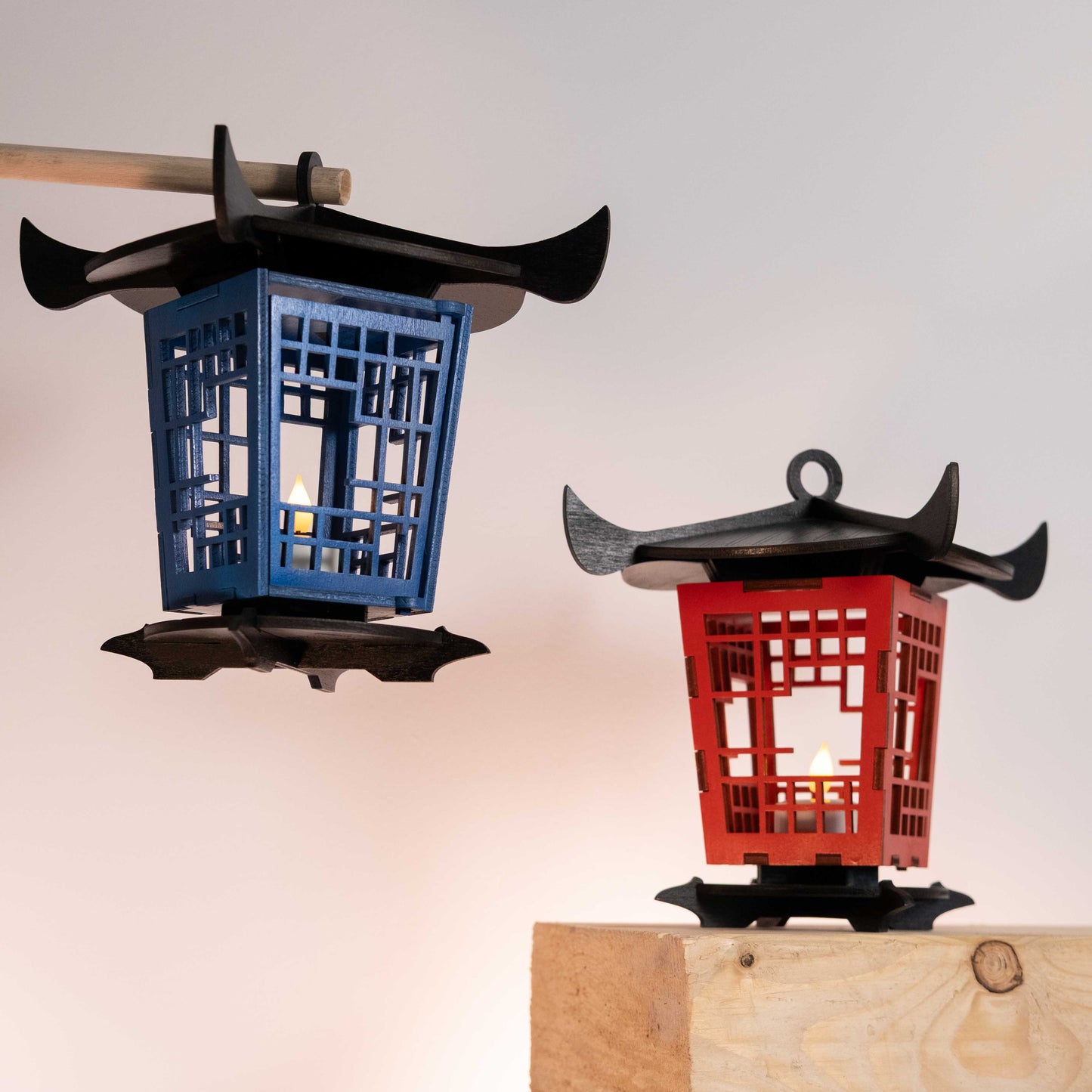 Lanterne Japonaise en Bois