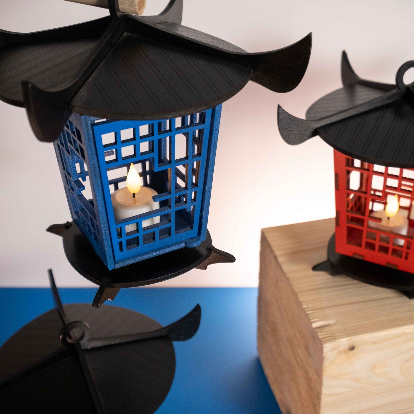 Lanterne Japonaise en Bois