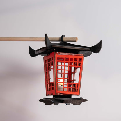 Lanterne Japonaise en Bois
