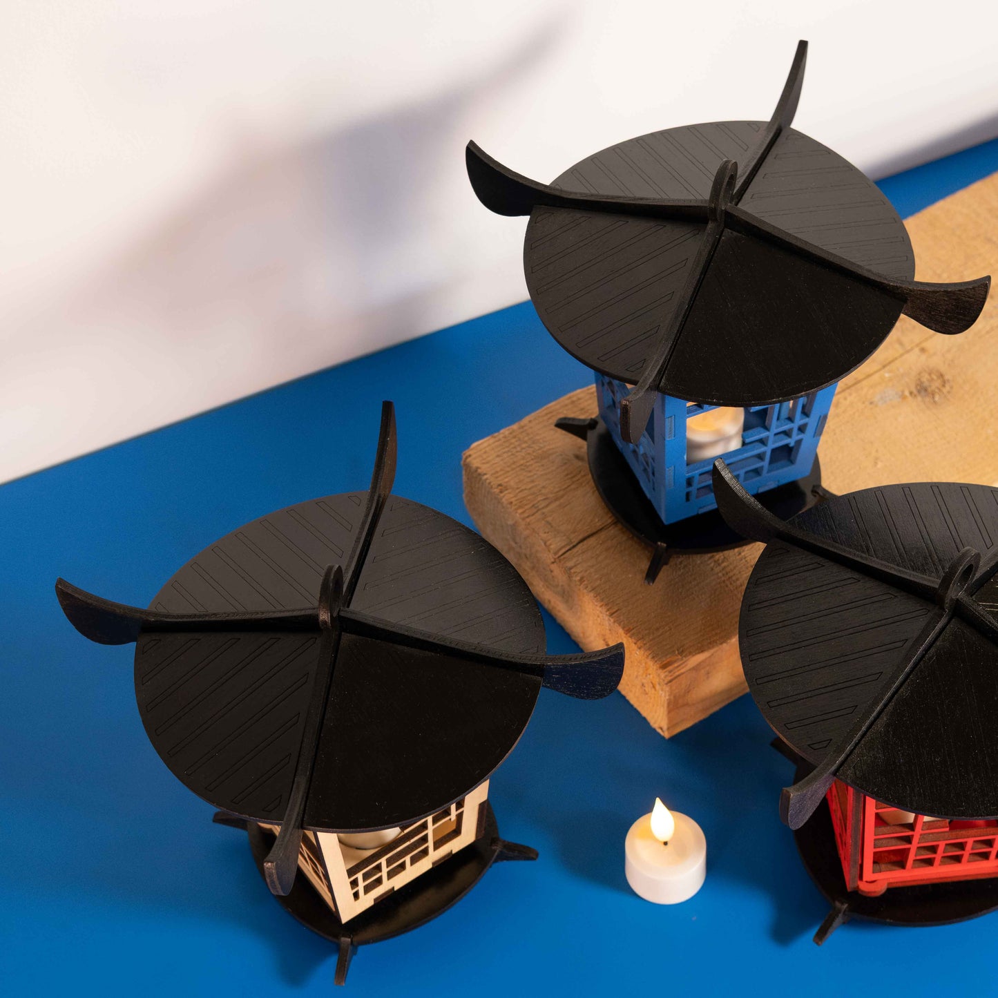 Lanterne Japonaise en Bois