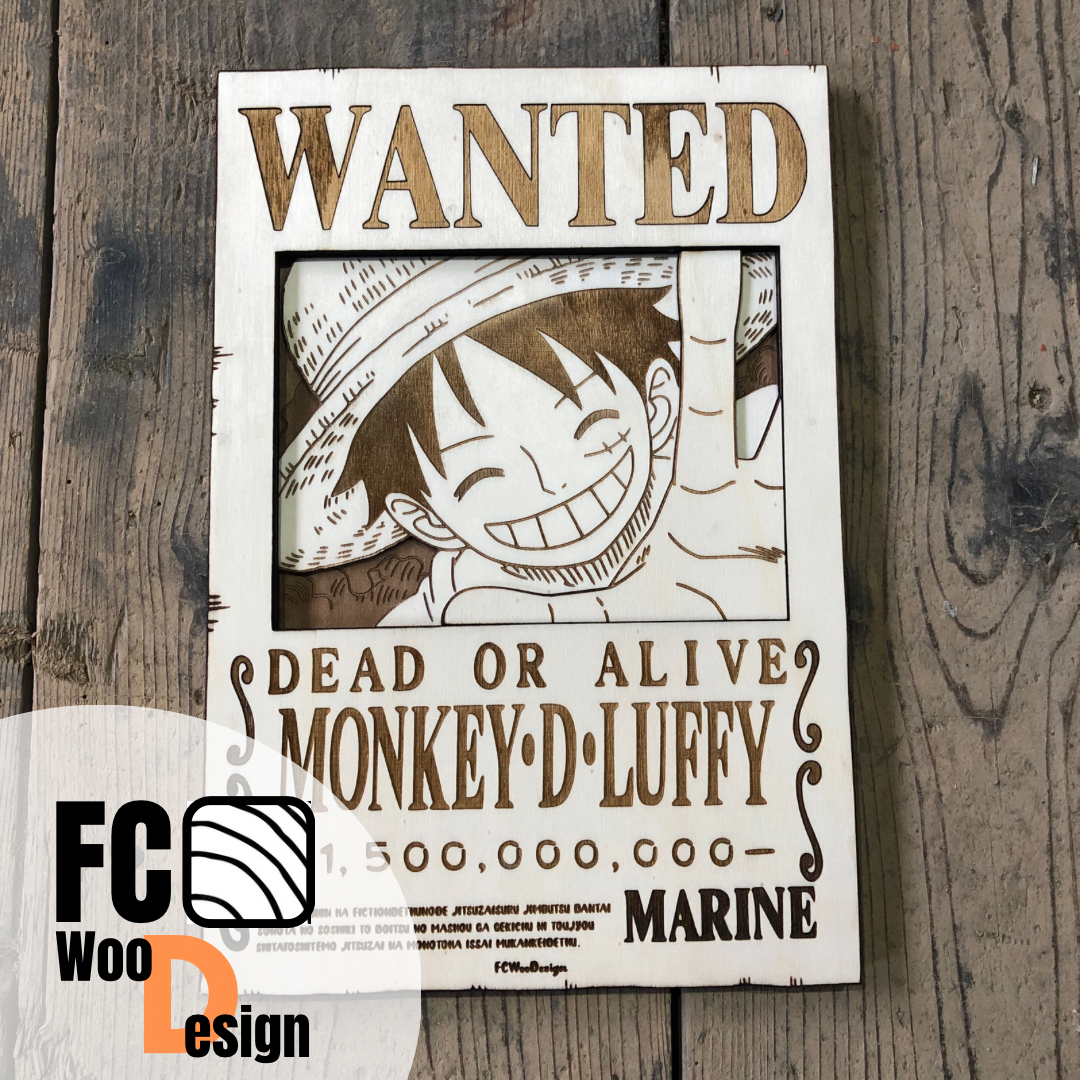WANTED Monkey D Luffy