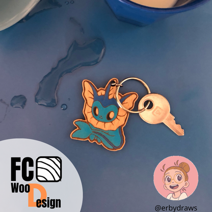 Eevee-tion keychain